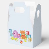 かわいい人形（青） フェイバーボックス (オープン)