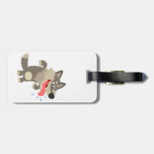 かわいい人気の漫画ウルフのラゲッジタグ ラゲッジタグ (裏面横)