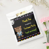 かわいい人狼の男の子ハロウィーンの衣装パーティー フェイバーバッグ (封をした状態)