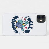 かわいい人間の鳥 Case-Mate iPhoneケース (裏面(横))