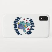 かわいい人間の鳥 Case-Mate iPhoneケース (裏面(横))