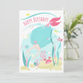 かわいい人魚が海の中でダイビング (スタンド正面)