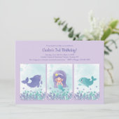 かわいい人魚と友達たち 招待状 (スタンド正面)