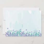 かわいい人魚と友達たち 招待状 (裏面)