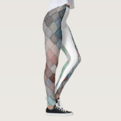 かわいい人魚のヨガのトレーニングの連続したレギンス レギンス (右)