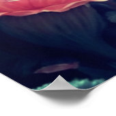 かわいい人魚の子供の誕生日パーティーの招待 ポスター (角)