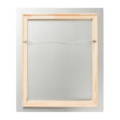 かわいい人魚の文字Qモノグラム 水彩 ぬいぐんま メタルプリント (裏面)