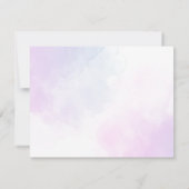 かわいい人魚の水色の子供たち文房具 ノートカード (裏面)