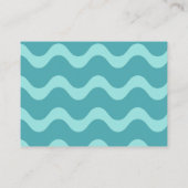 かわいい人魚の誕生日パーティー エンクロージャーカード (裏面)