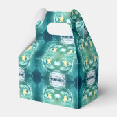 かわいい人魚の赤ちゃんシャワー フェイバーボックス (裏面サイド)