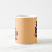 かわいい人魚エレガント娘 コーヒーマグカップ (中央)