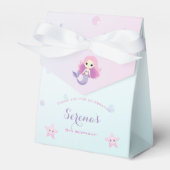 かわいい人魚ガールバースデーパーティー フェイバーボックス (正面サイド)