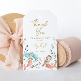 かわいい人魚 ギフトタグ