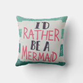 かわいい人魚 クッション (裏面)