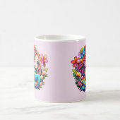 かわいい人魚 コーヒーマグカップ (中央)