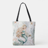 かわいい人魚 トートバッグ (裏面)