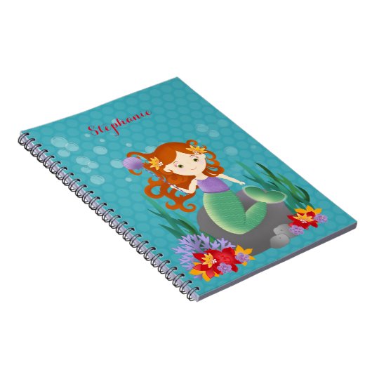 かわいい人魚 ノートブック (右側)