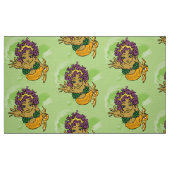 かわいい人魚 ファブリック (ファットクウォーター)