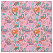 かわいい人魚 ファブリック (見本)