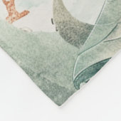 かわいい人魚 フリースブランケット (角)