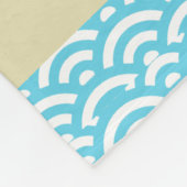 かわいい人魚 フリースブランケット (角)