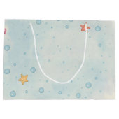 かわいい人魚 ラージペーパーバッグ (裏面)