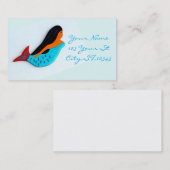 かわいい人魚 名刺 (正面/裏面)