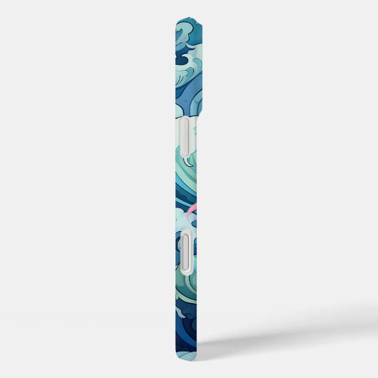 かわいい人魚 名前を追加 Case-Mate iPhoneケース (裏面 / 右)