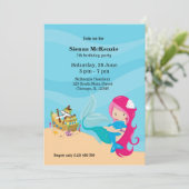 かわいい人魚 招待状 (スタンド正面)