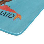 かわいい人魚（美しい黒人女性） カッティングボード (角)