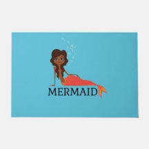 かわいい人魚（美しい黒人女性）