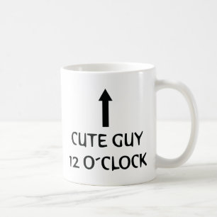 かわいい人12のo´clock コーヒーマグカップ