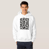 かわいい仔牛の柄のコスチューム 面白い&キュート パーカ (正面フル)