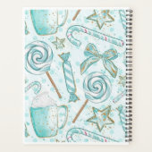 かわいい休日のクリスマスプランナー プランナー手帳 (裏面)