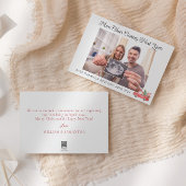 かわいい休日の妊娠の写真の発表 シーズンカード