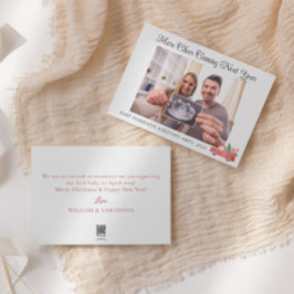 かわいい休日の妊娠の写真の発表 シーズンカード