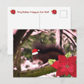 かわいい休日の挨拶はがき ポストカード (正面/裏面)