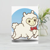 かわいい休日の漫画のラマ僧 カード (スタンド正面)