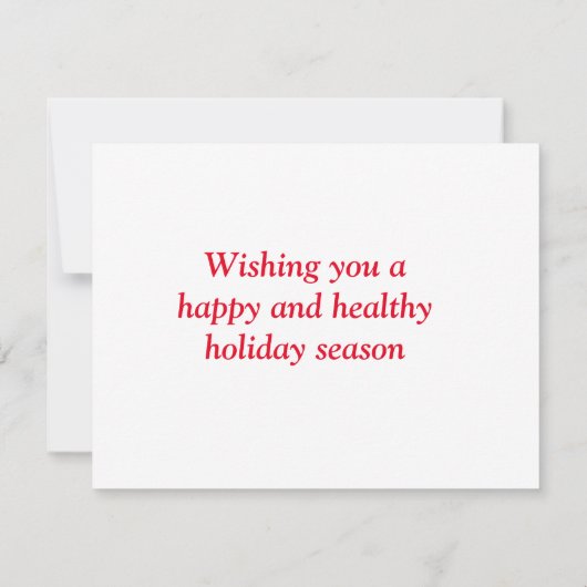 かわいい休日犬 カード (裏面)