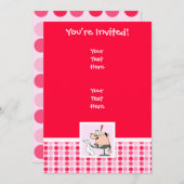 かわいい会計士 招待状 (正面/裏面)