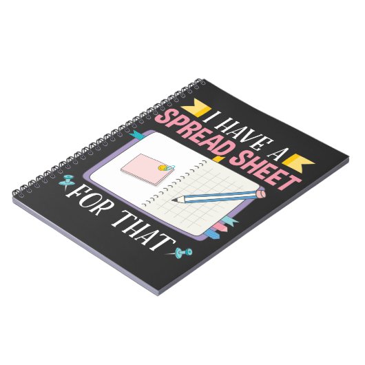 かわいい会計学生CPAおもしろいスプレッドシート ノートブック (左側)