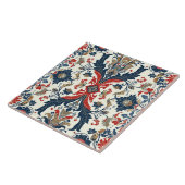 かわいい伝統パターンをテーマにした タイル (側面)