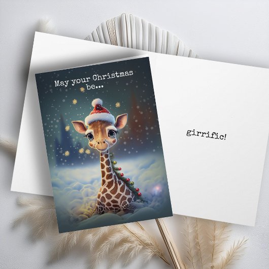 かわいい伝説のドラゴンクリスマスカード シーズンカード