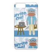 かわいい作家ソックモンキー Case-Mate iPhoneケース (裏面)