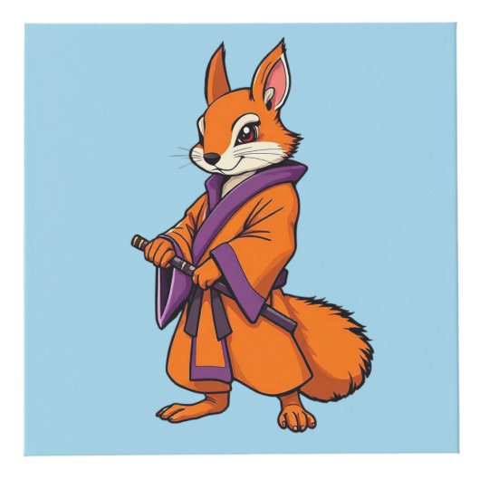 かわいい侍リス フォトキューブ (トップ)