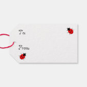 かわいい個性的な商品ギフトラベル ギフトタグ (裏面横)