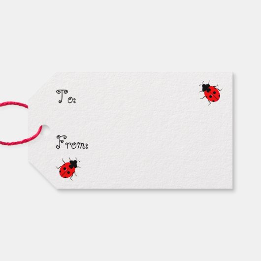 かわいい個性的な商品ギフトラベル ギフトタグ (裏面横)