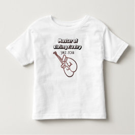 かわいい兄弟姉妹ズ兄弟のライバル意識 トドラーTシャツ