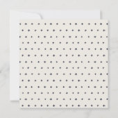 かわいい先住民バンクシアウォーターカラーフローラベビーシャワー 招待状 (裏面)