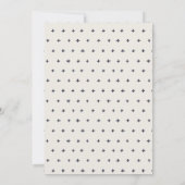 かわいい先住民バンクシアフローラ任意の年齢誕生日 招待状 (裏面)